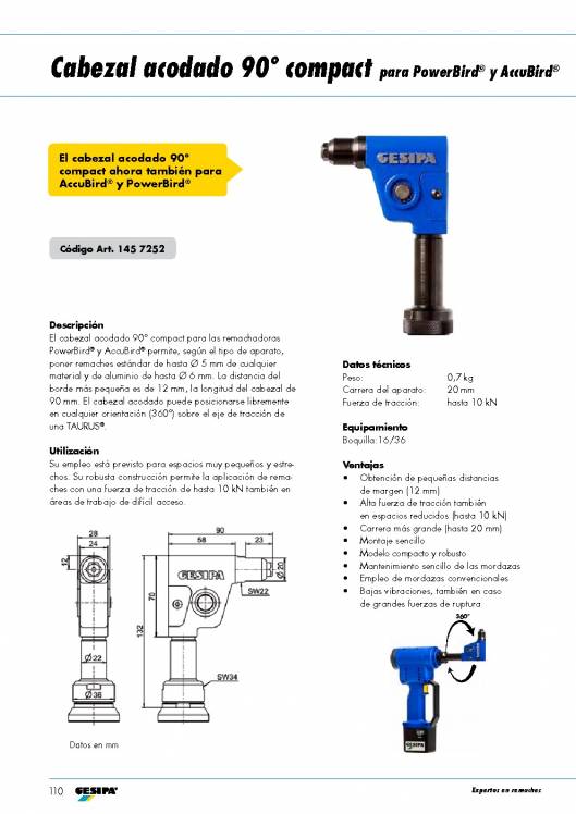 GESIPA. Remachadoras 33
