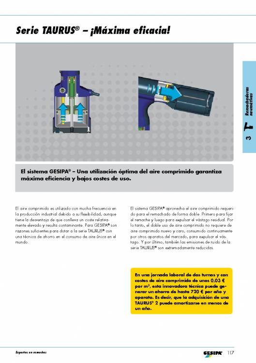 GESIPA. Remachadoras 40