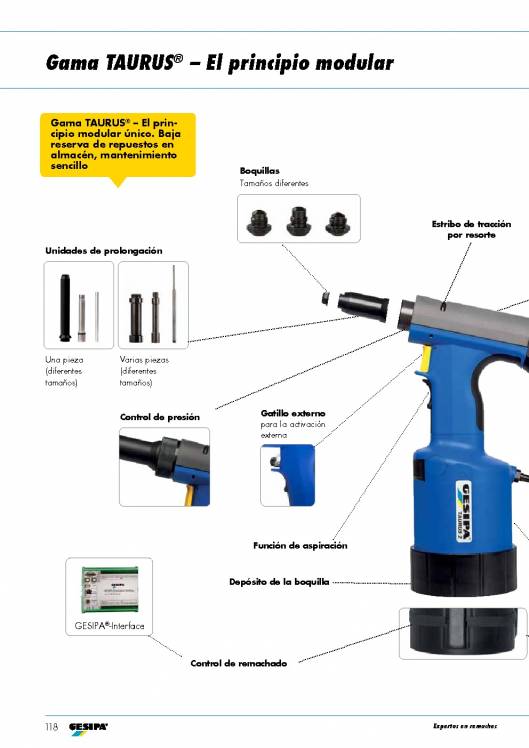 GESIPA. Remachadoras 41