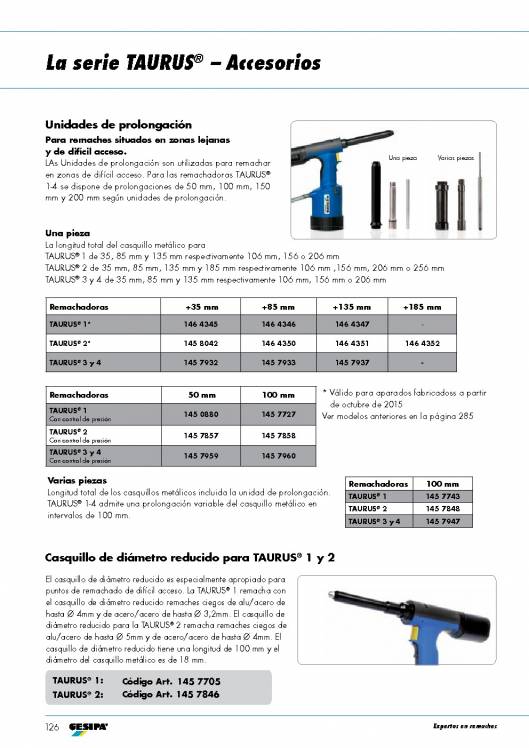 GESIPA. Remachadoras 49