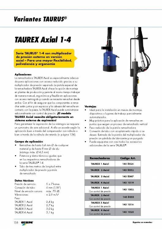 GESIPA. Remachadoras 61