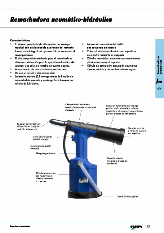 GESIPA. Remachadoras 76