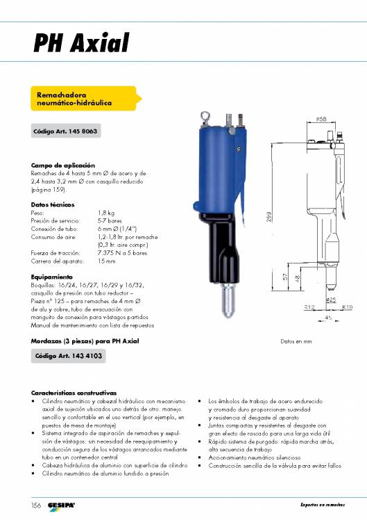 GESIPA. Remachadoras 79