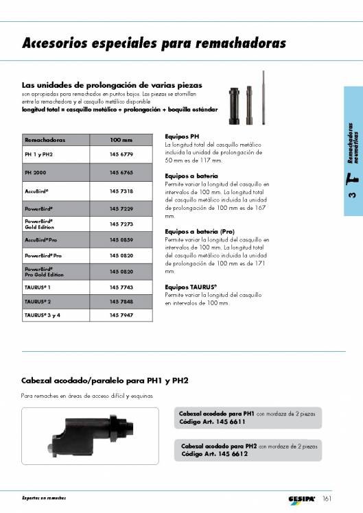 GESIPA. Remachadoras 84