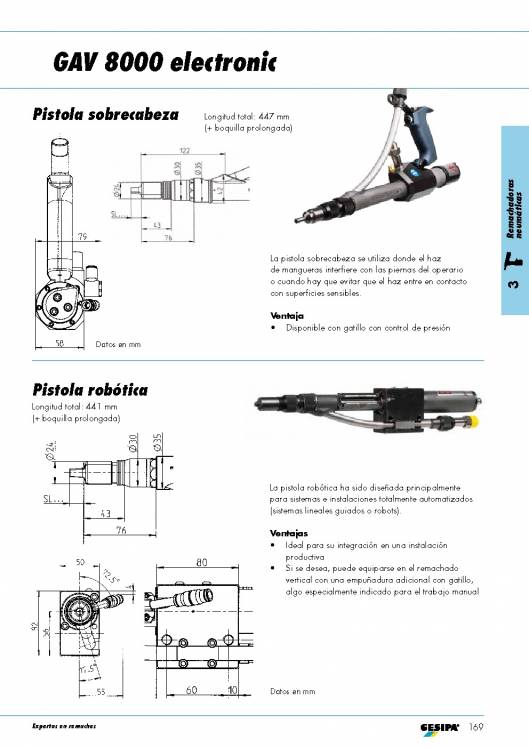 GESIPA. Remachadoras 92
