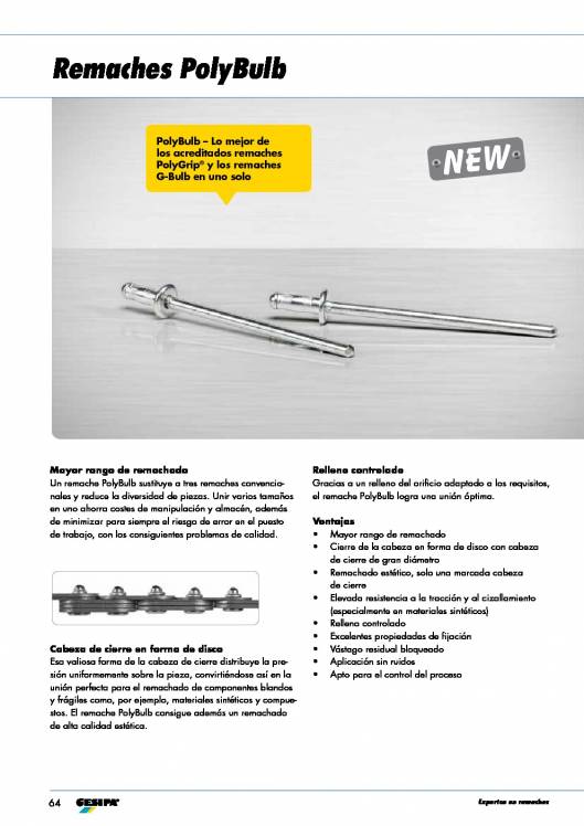 GESIPA. Remaches. 39