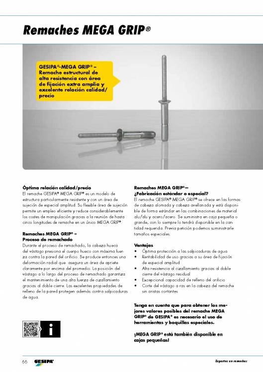 GESIPA. Remaches. 41