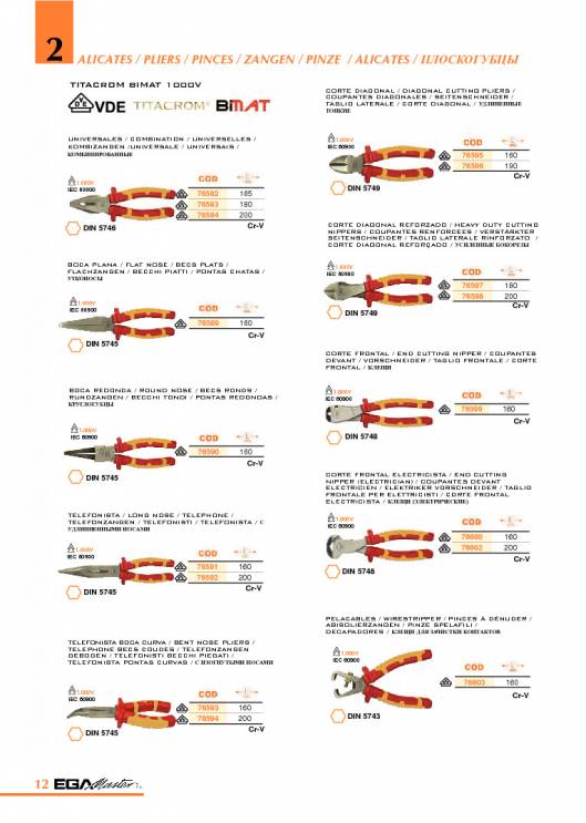 Herramientas para Mecanica de EGA MASTER. 18