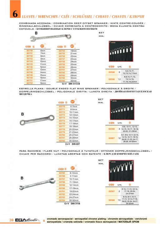 Herramientas para Mecanica de EGA MASTER. 34