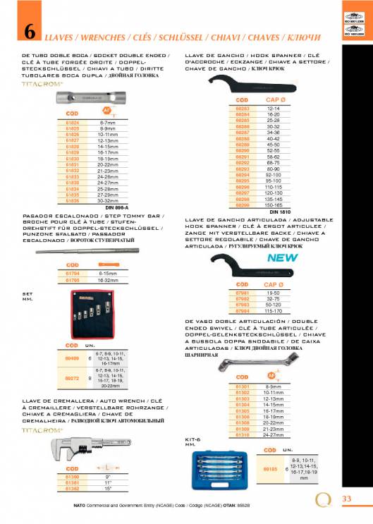 Herramientas para Mecanica de EGA MASTER. 39