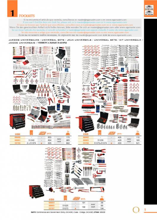 Herramientas para Mecanica de EGA MASTER. 7