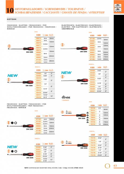Herramientas para Mecanica de EGA MASTER. 69