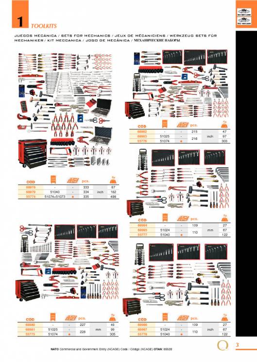 Herramientas para Mecanica de EGA MASTER. 9