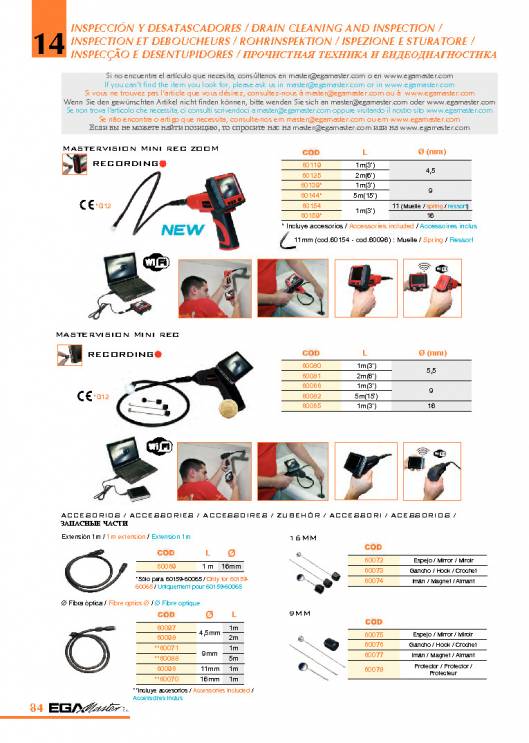 Herramientas para Mecanica de EGA MASTER. 90