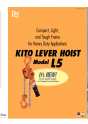 KITO. Ligting-hoists. 49