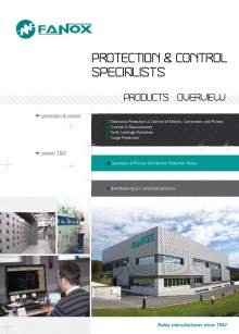 Manufacturer Specialized in Protection & Control (PRODUCTS OVERVIEW) FANOX