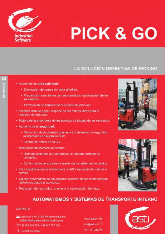 PICK & GO Sistema de picking con AGV 2