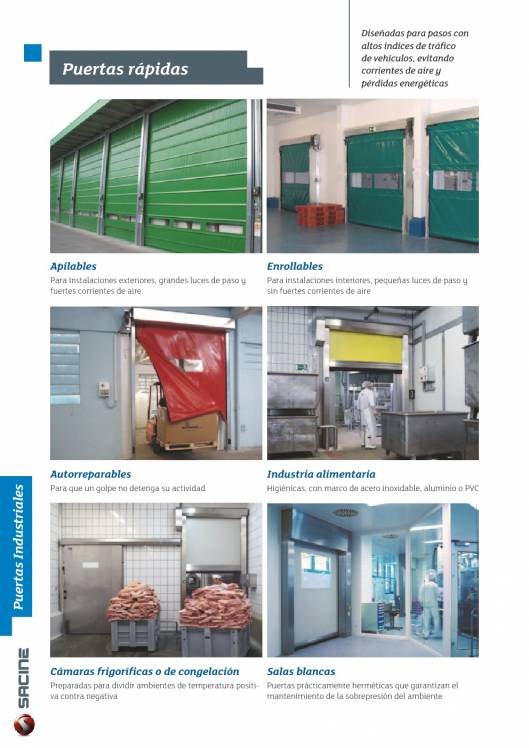 SACINE. Puertas industriales 2