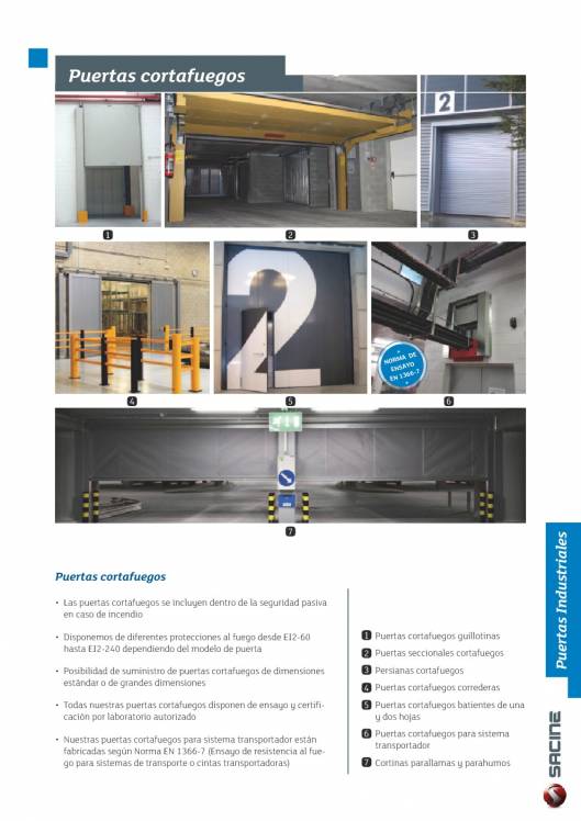 SACINE. Puertas industriales 11