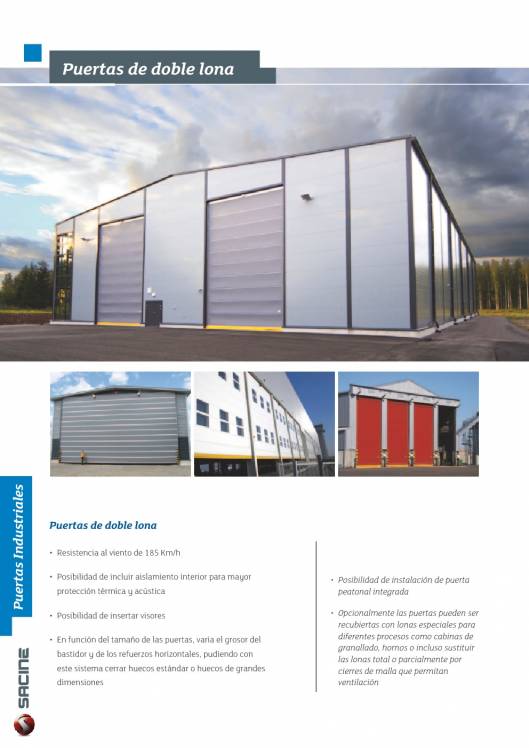 SACINE. Puertas industriales 6