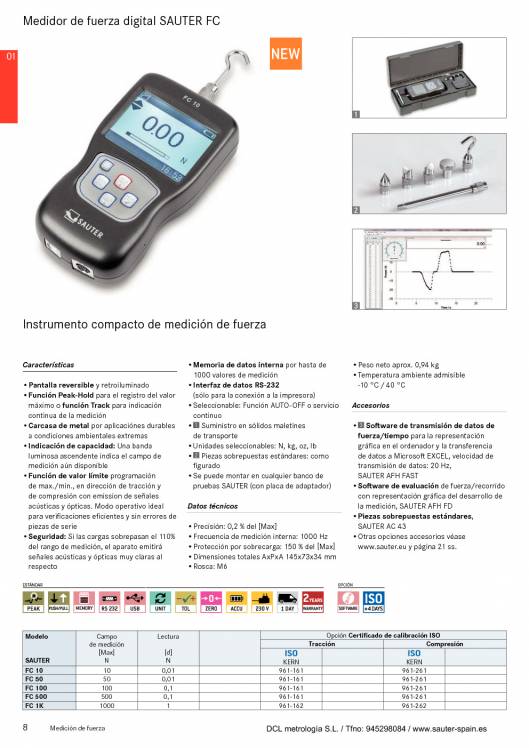 SAUTER. Metrologia 2015 7