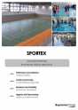 SPORTEX. Pavimentos vinílicos deportivos. 1