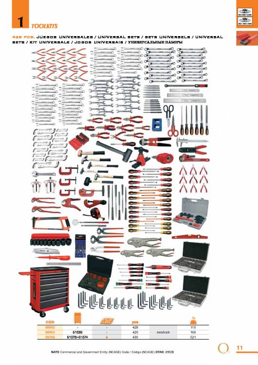 Toolkits de EGA MASTER. 11