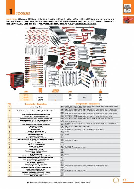 Toolkits de EGA MASTER. 17
