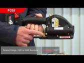 FROMM Battery-powered strapping tool for plastic straps P329